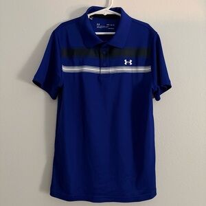 Under Armour boys Polo Shirt in Blue
